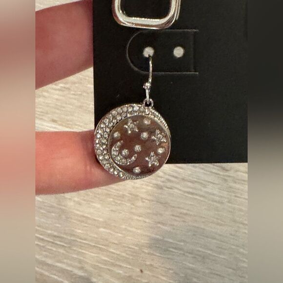 NEW Torrid Fashion Silver Tone Earrings 2 Pairs - Picture 3 of 5